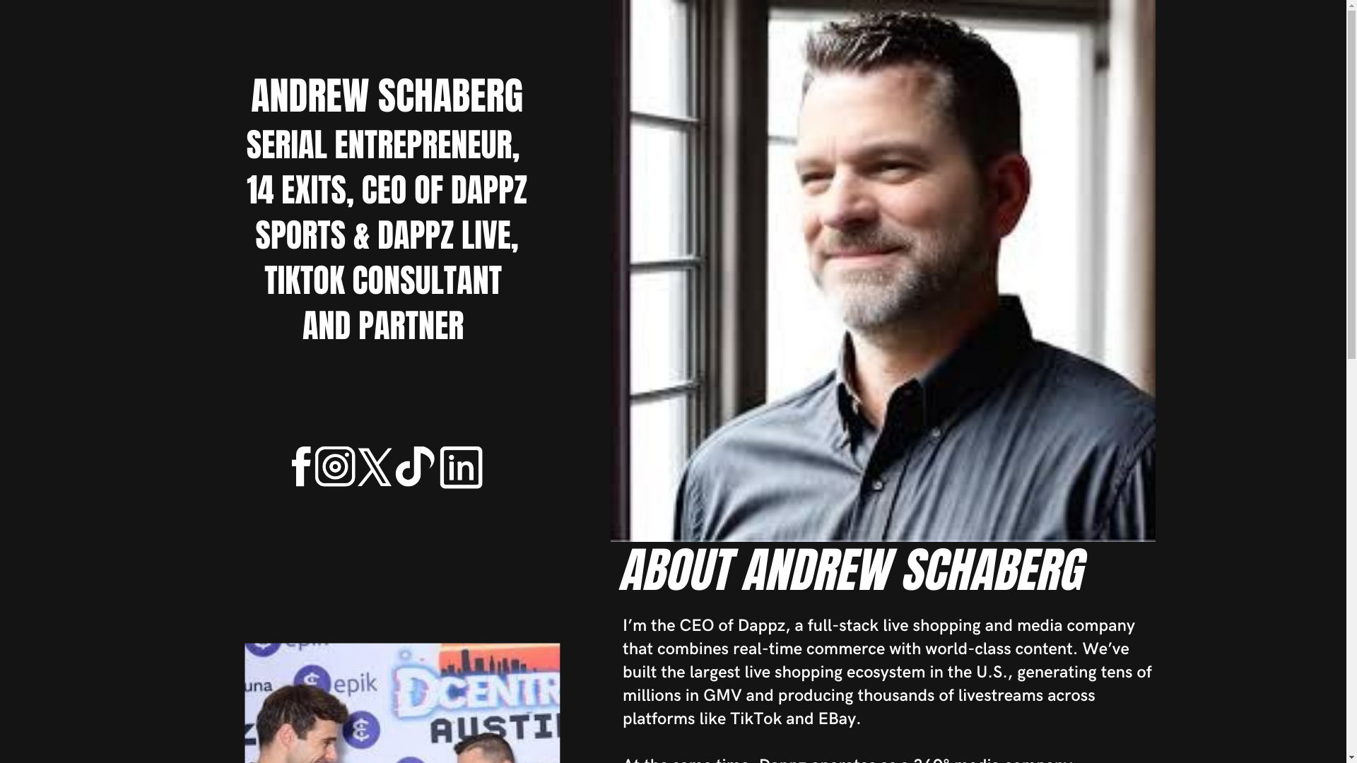 website screenshot of https://andrewschaberg.com/