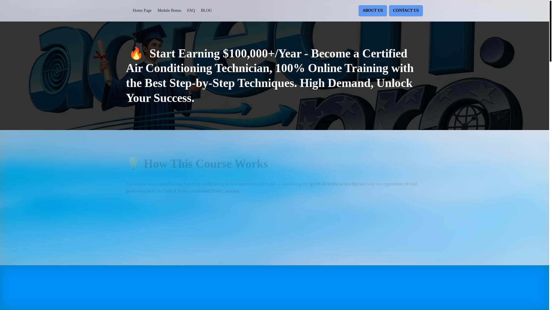 website screenshot of https://ac-techpro.com/