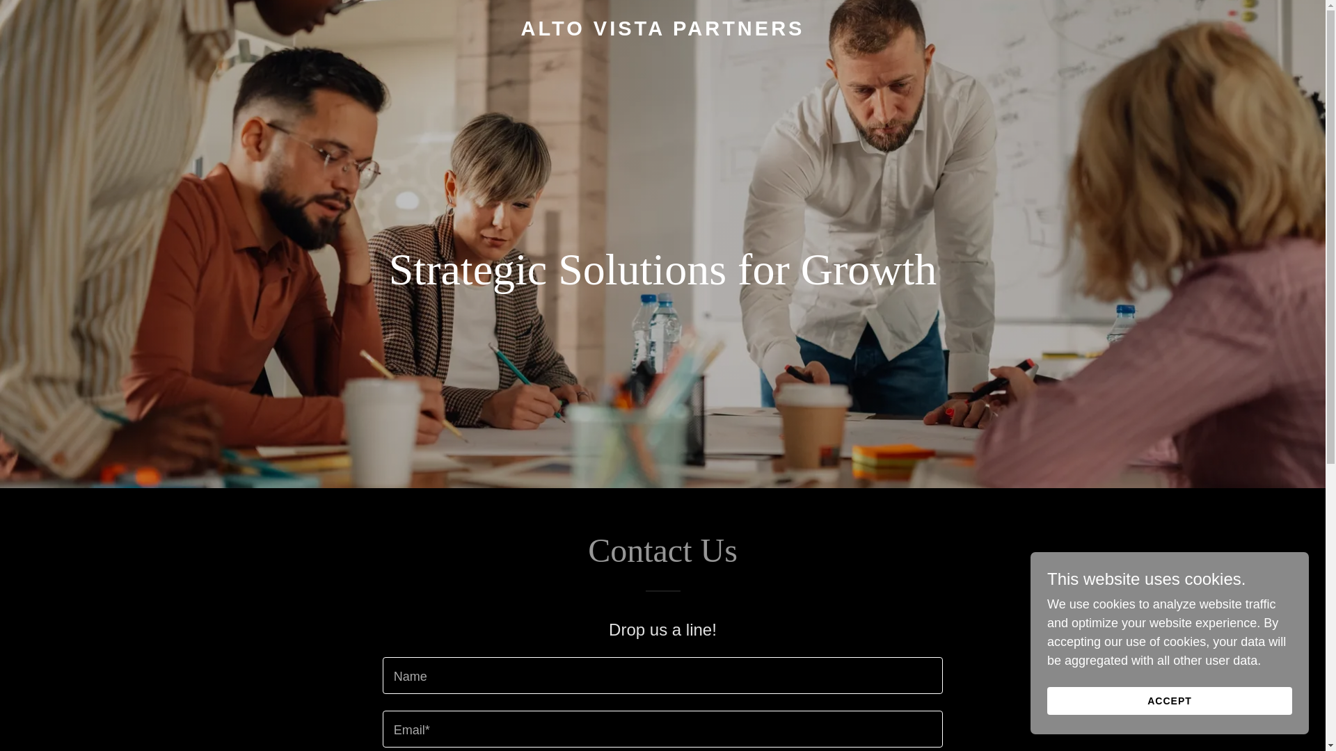 website screenshot of https://altovistapartners.com/