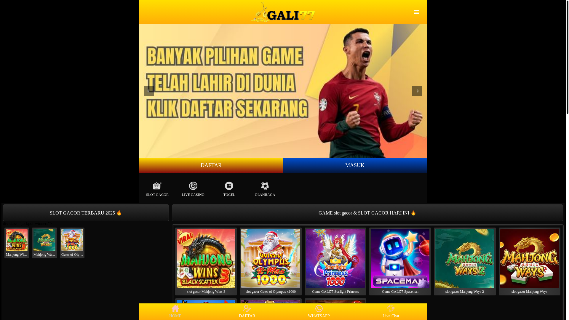 website screenshot of https://galilobang.pages.dev/
