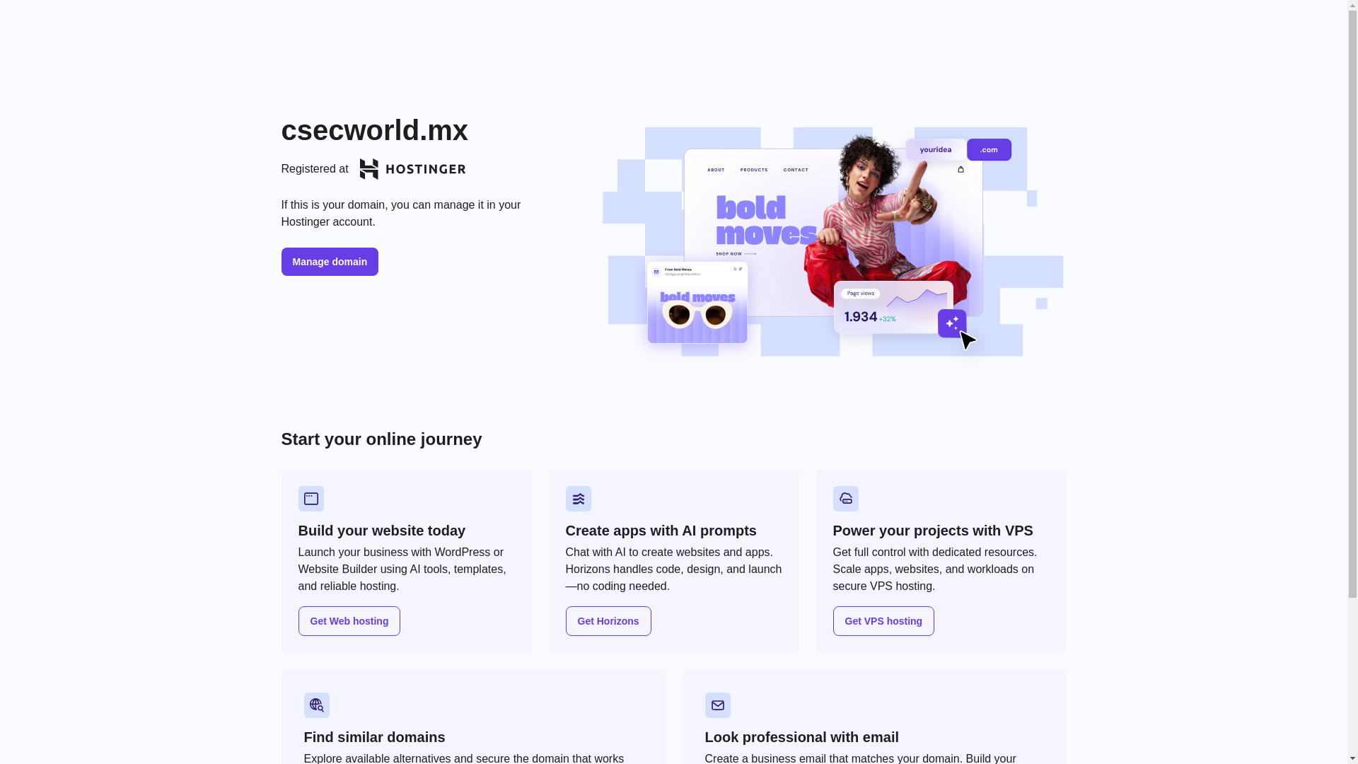 website screenshot of https://csecworld.mx/