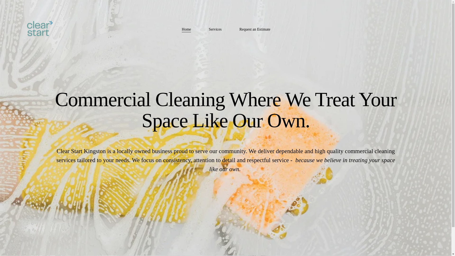 website screenshot of https://clearstartkingston.com/