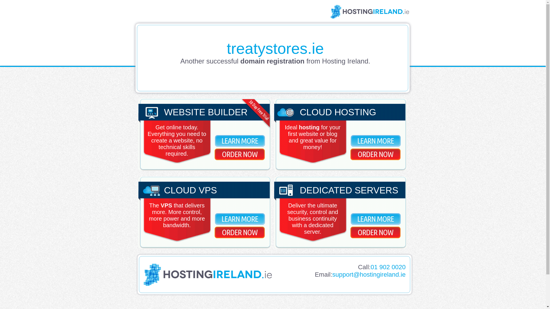 website screenshot of https://treatystores.ie/