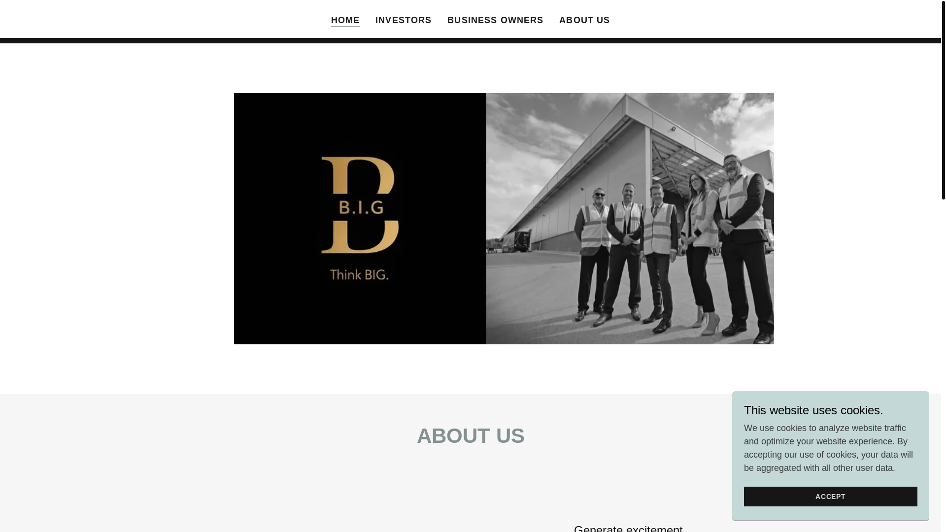 website screenshot of https://bigprivateequity.com/