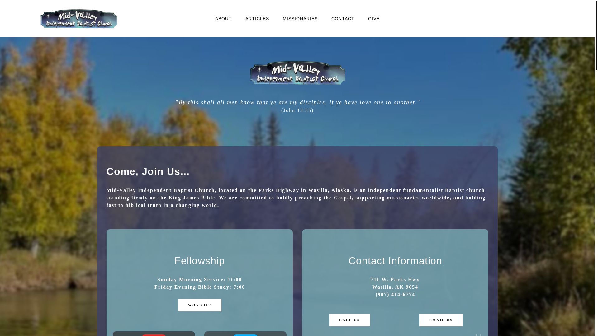 website screenshot of https://midvalleyibc.com/