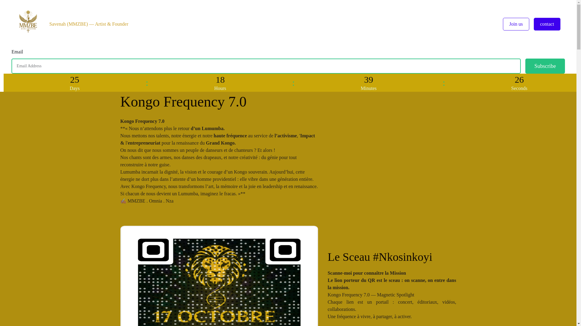 website screenshot of https://kongomaatrix.com/