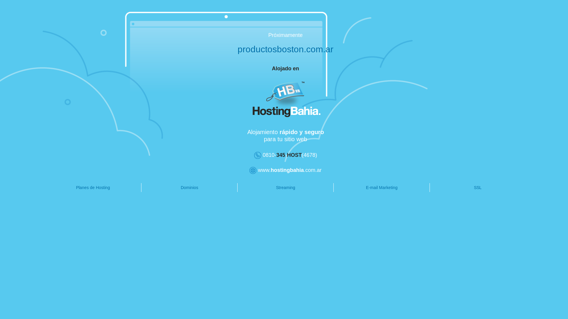 website screenshot of https://productosboston.com.ar/