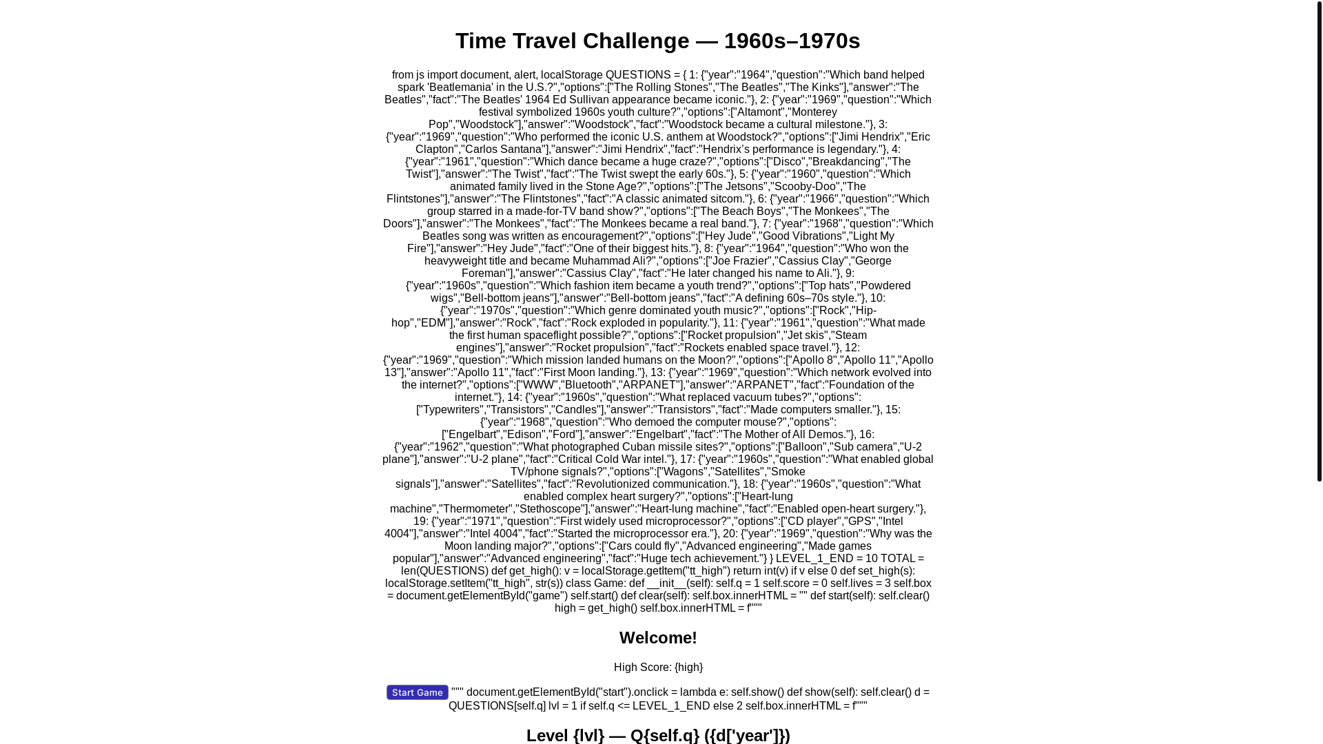 website screenshot of https://quiz-game-54m.pages.dev/
