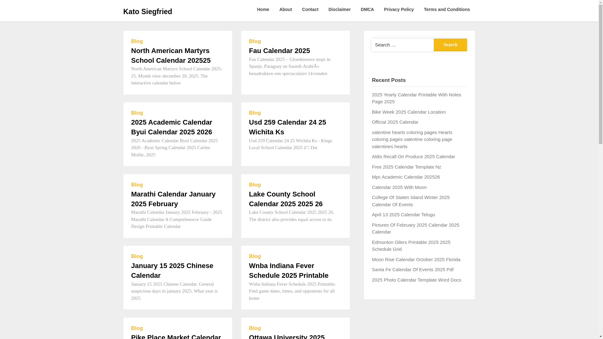 website screenshot of https://katosiegfried.pages.dev/
