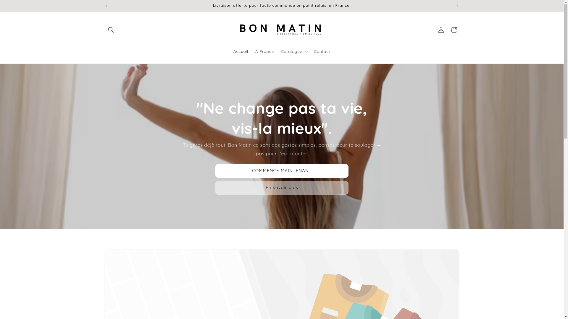 website screenshot of https://bon-matin.fr/