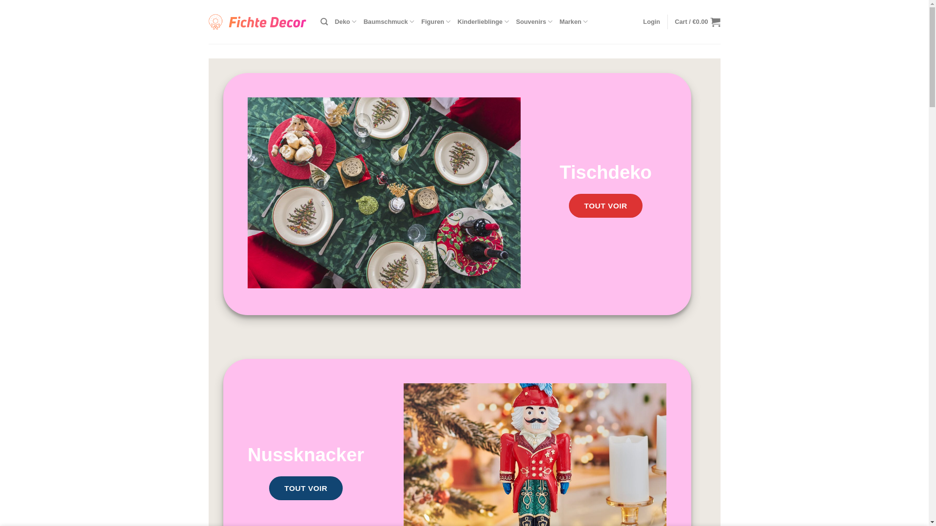 website screenshot of https://fichtedecor.com/