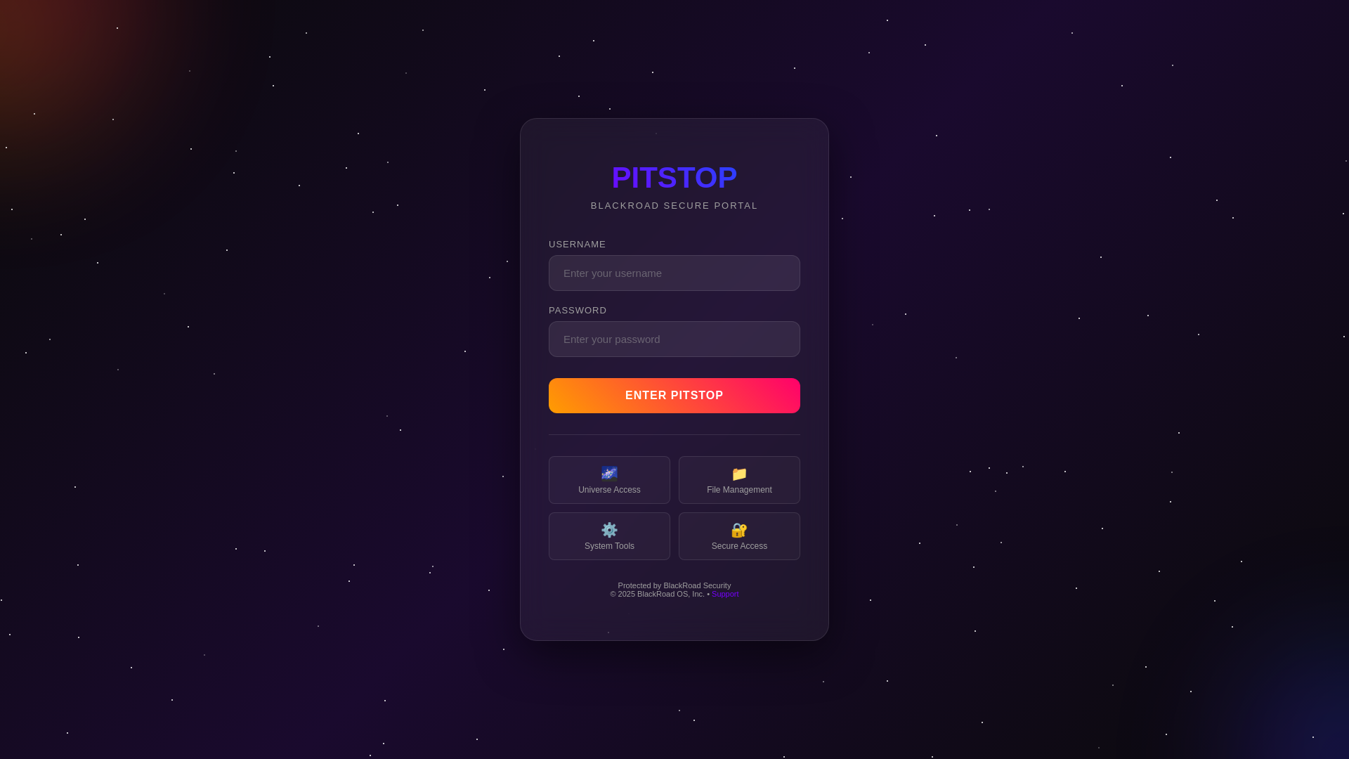 website screenshot of https://blackroad-pitstop.pages.dev/