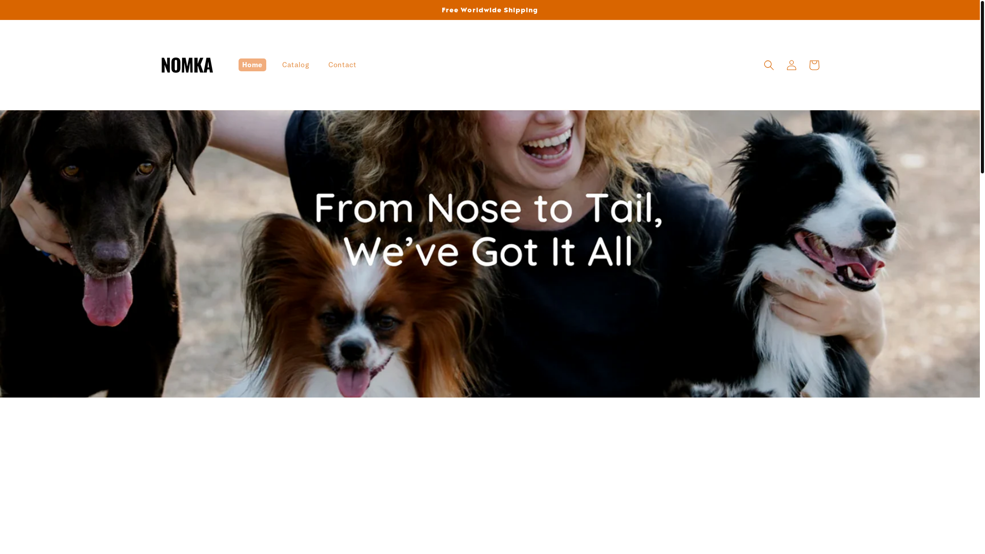 website screenshot of https://nomkabites.com/