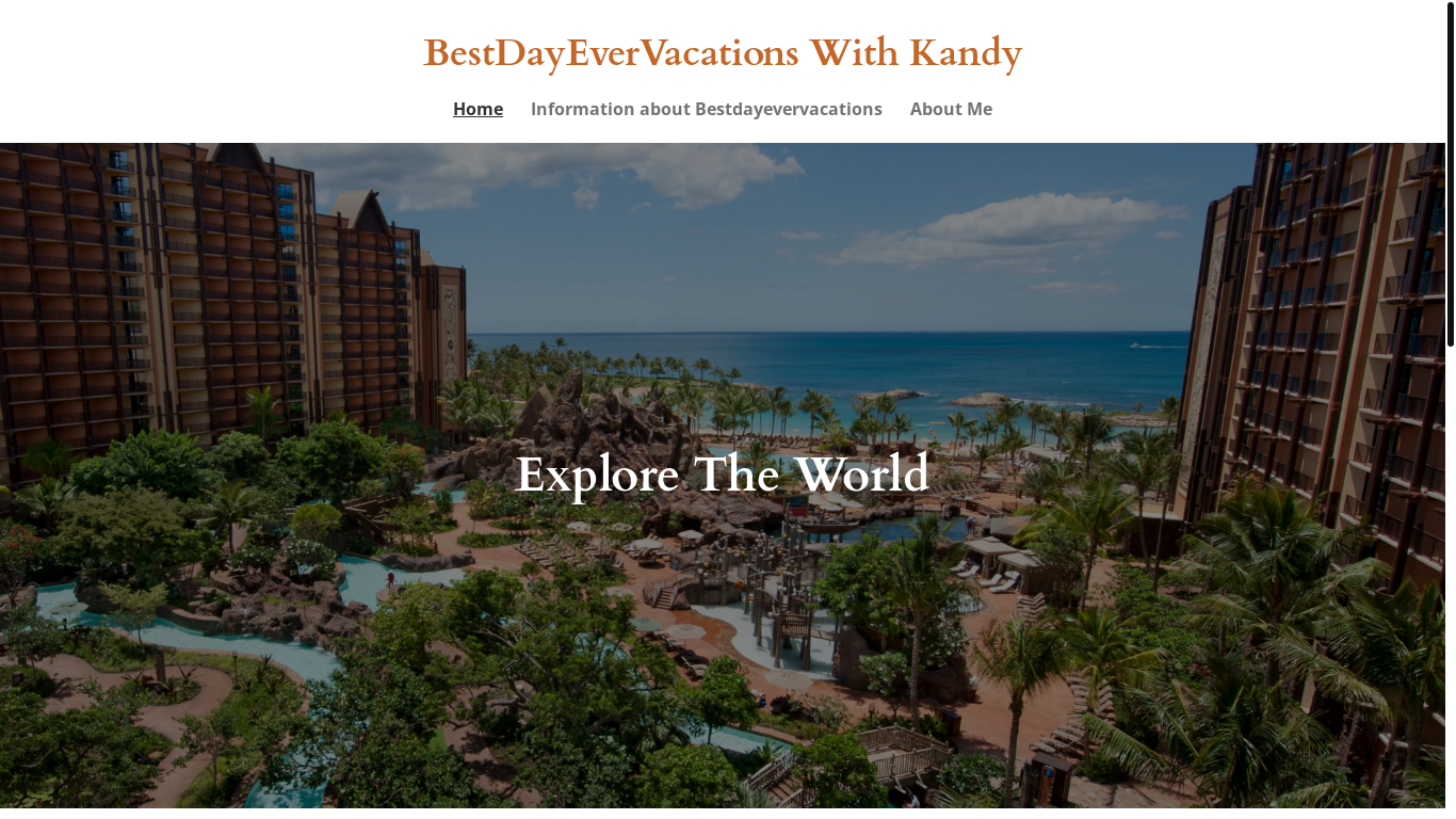 website screenshot of https://bestdayevervacations-kandy.com/