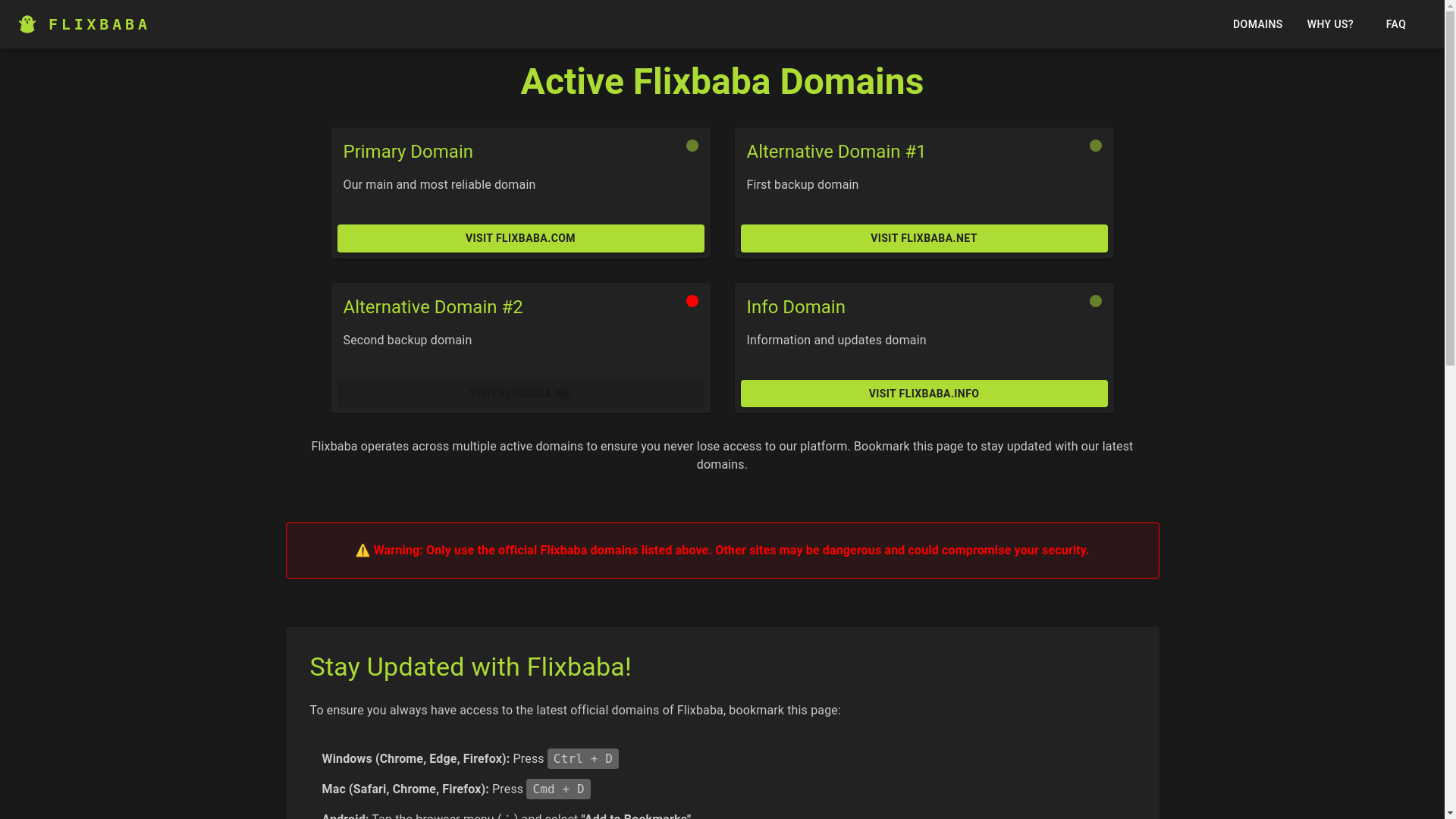 website screenshot of https://flixbabainfo.pages.dev/