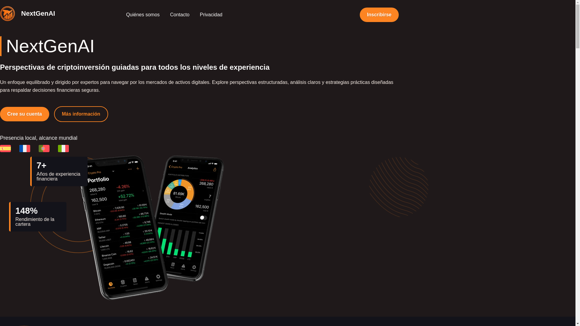 website screenshot of https://nextgen-ai.es/
