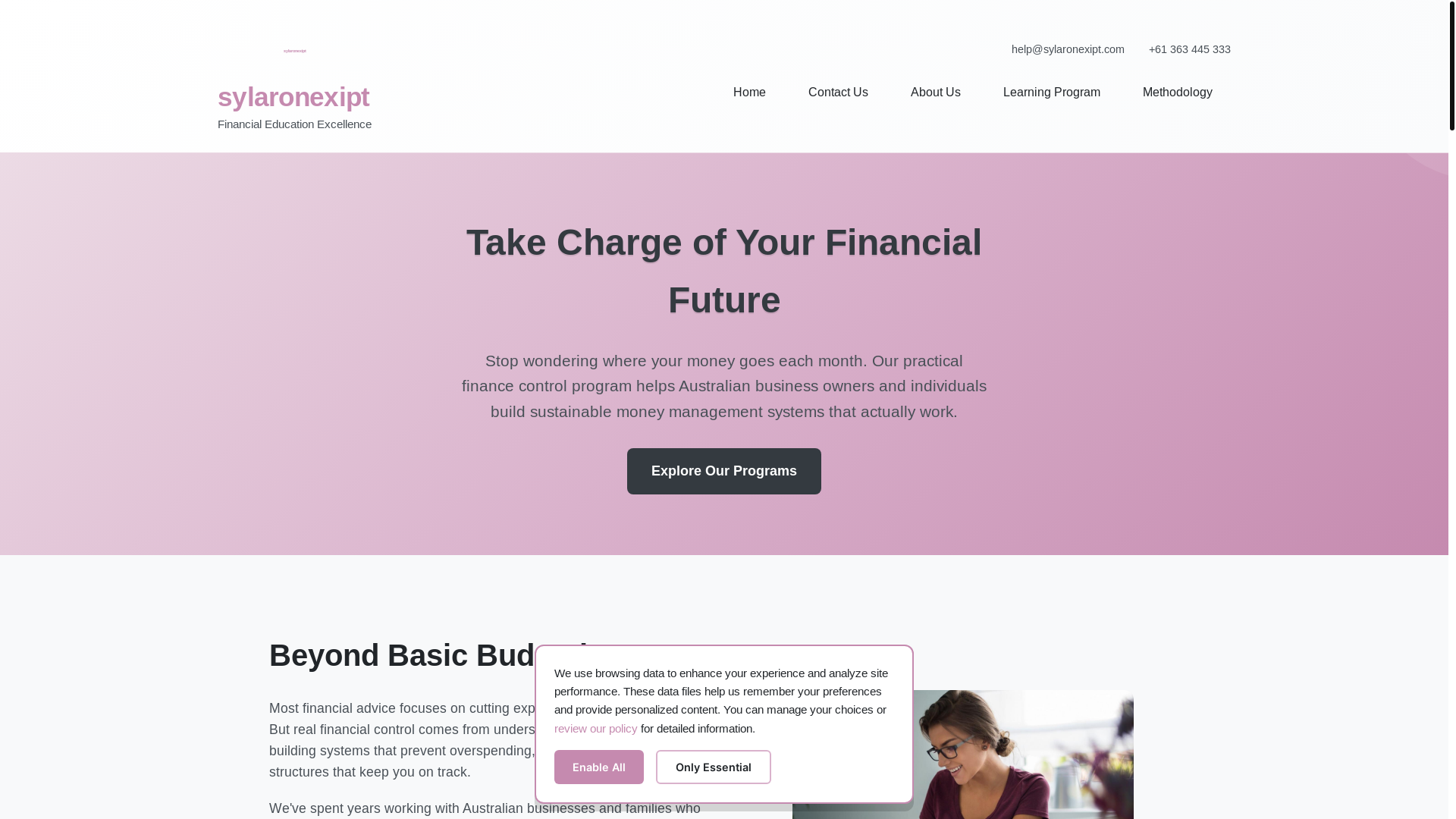 website screenshot of https://sylaronexipt.com/
