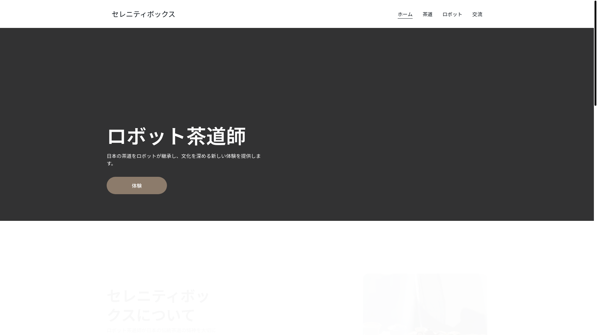 website screenshot of https://sereniteabox.click/