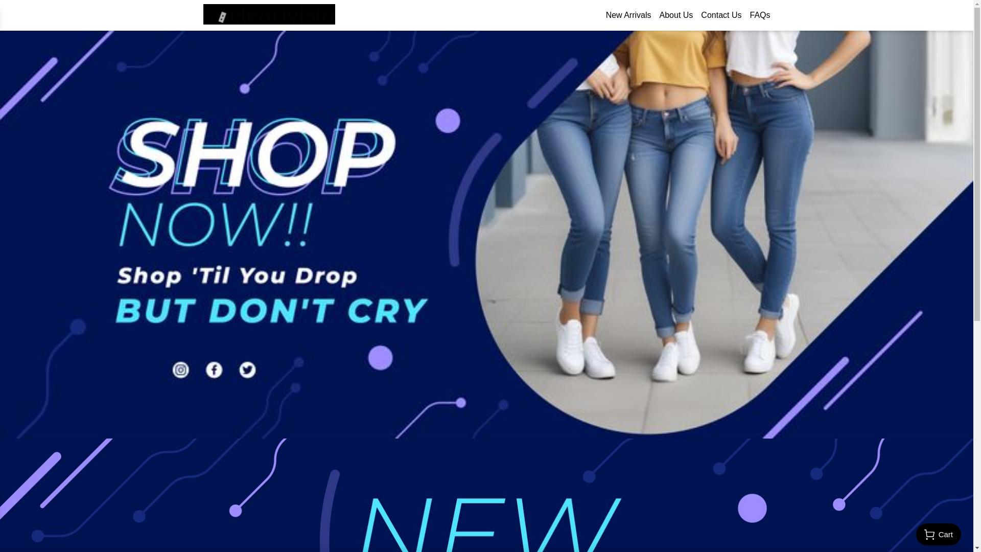 website screenshot of https://clearivisio.com/