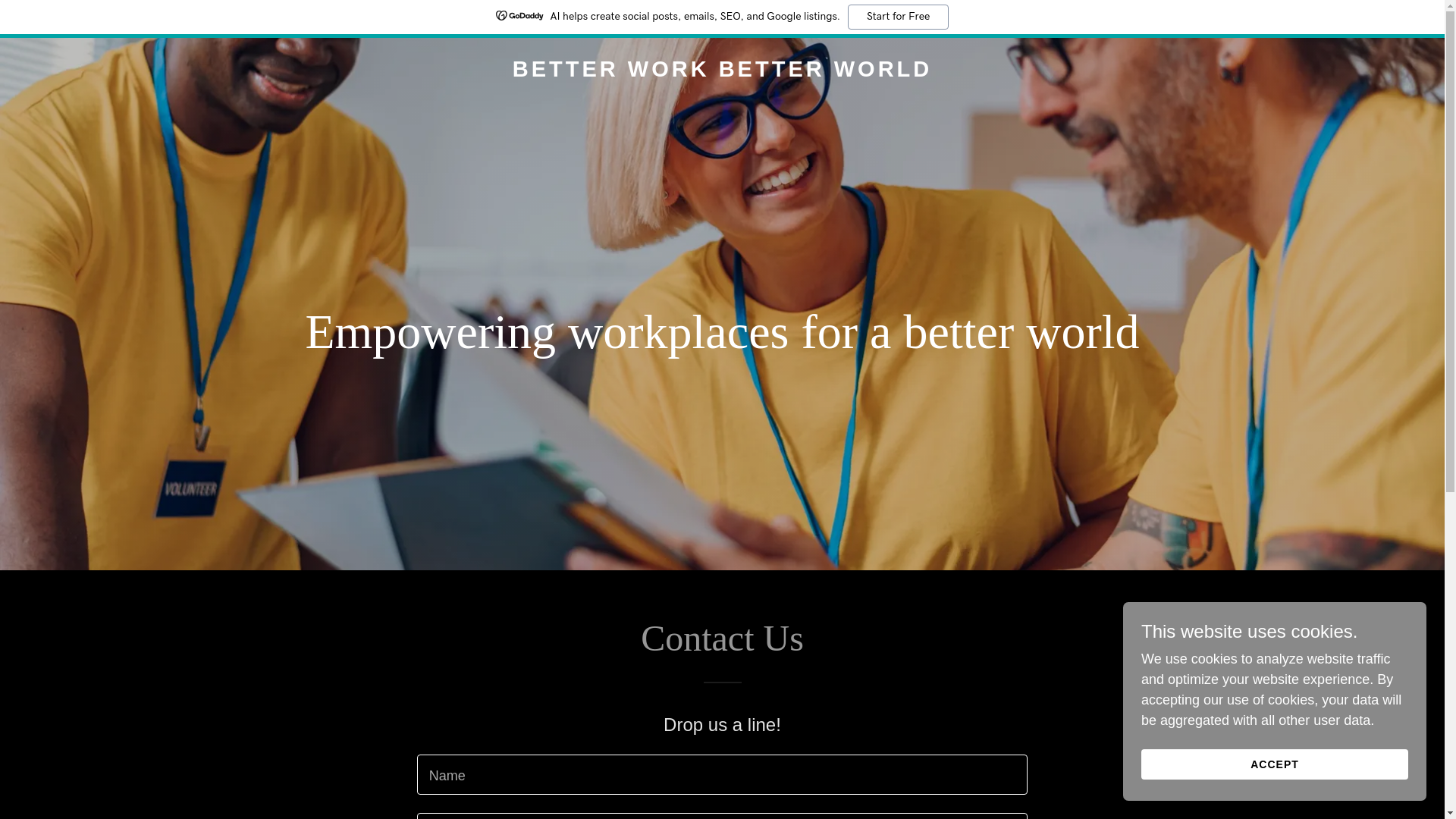website screenshot of https://betterworkbetterworld.org/