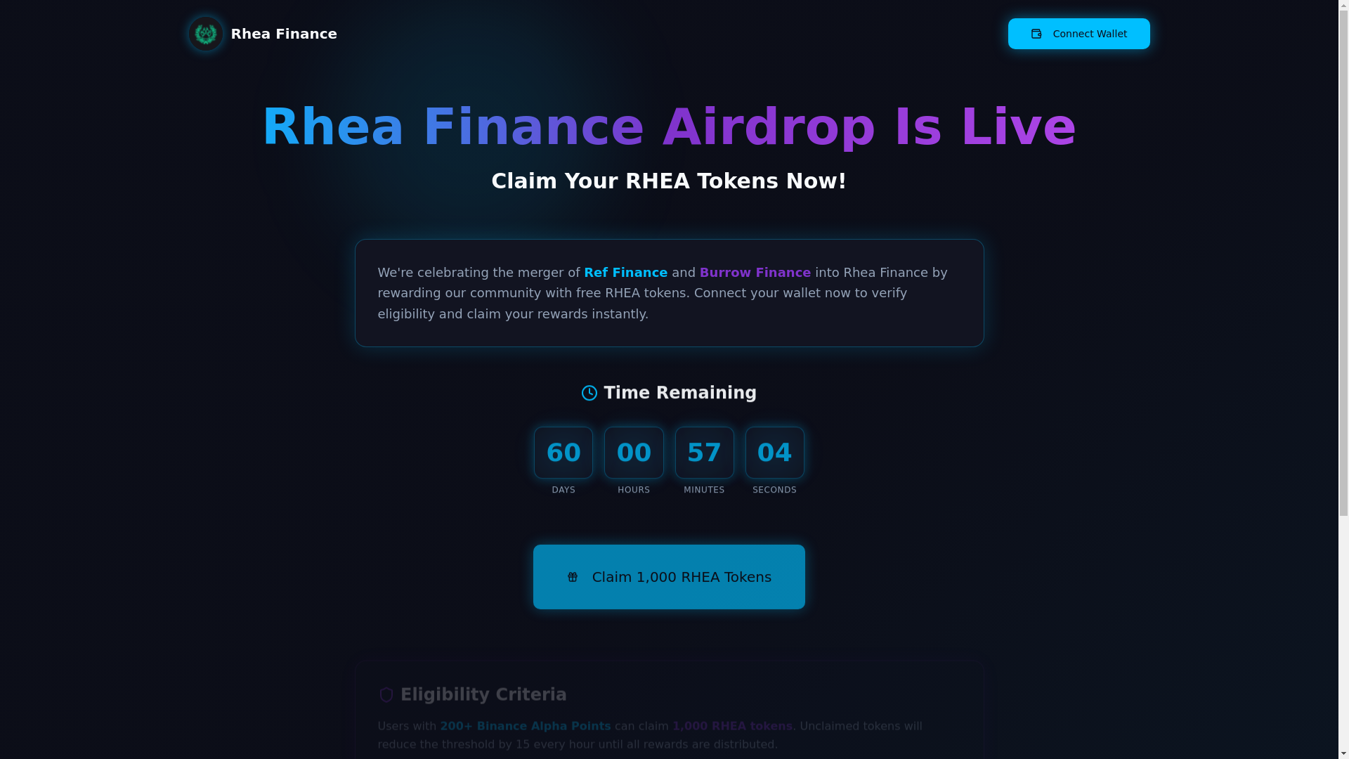website screenshot of https://claimrehearewardsfi.xyz/