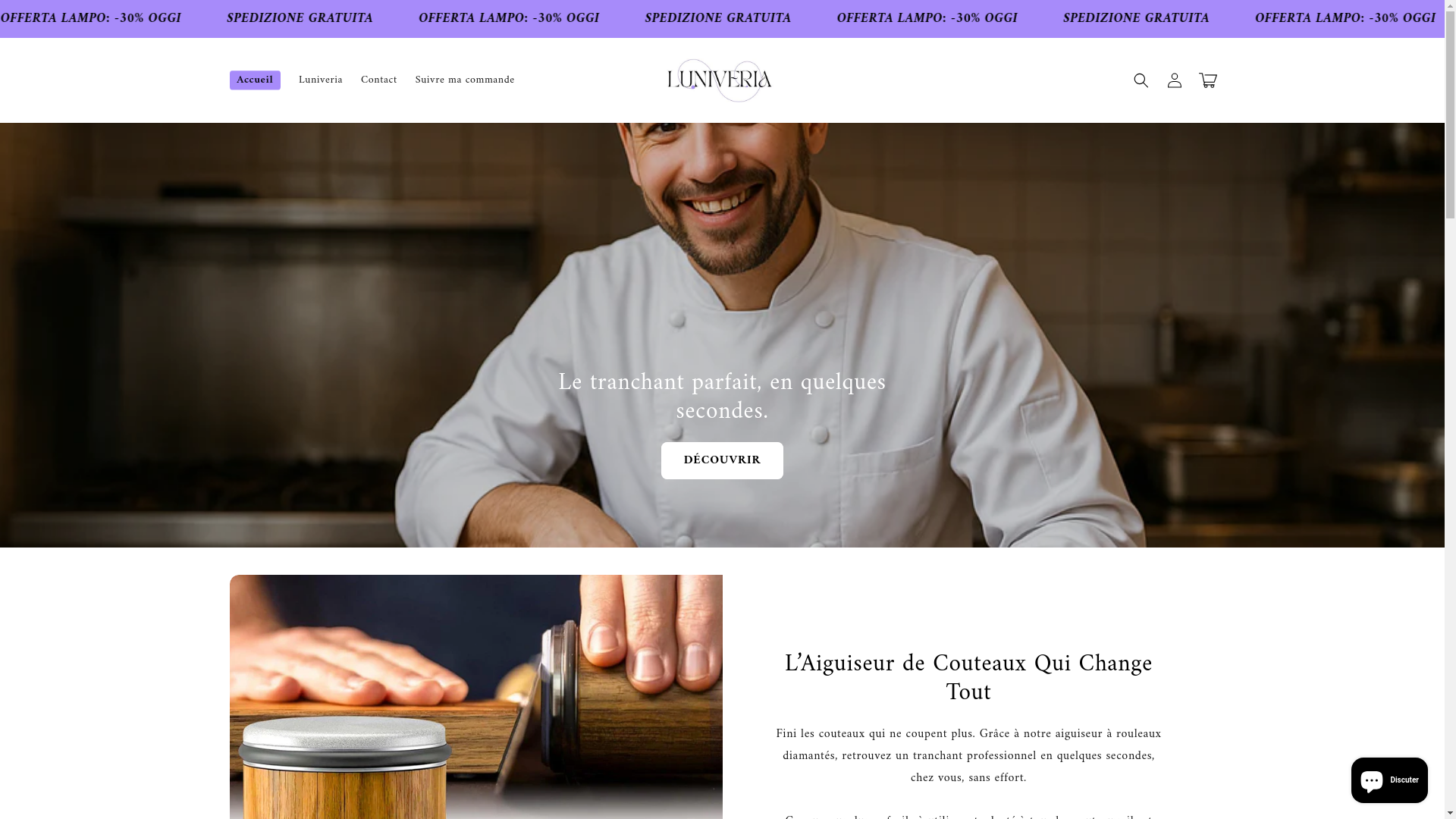 website screenshot of https://luniveria.com/