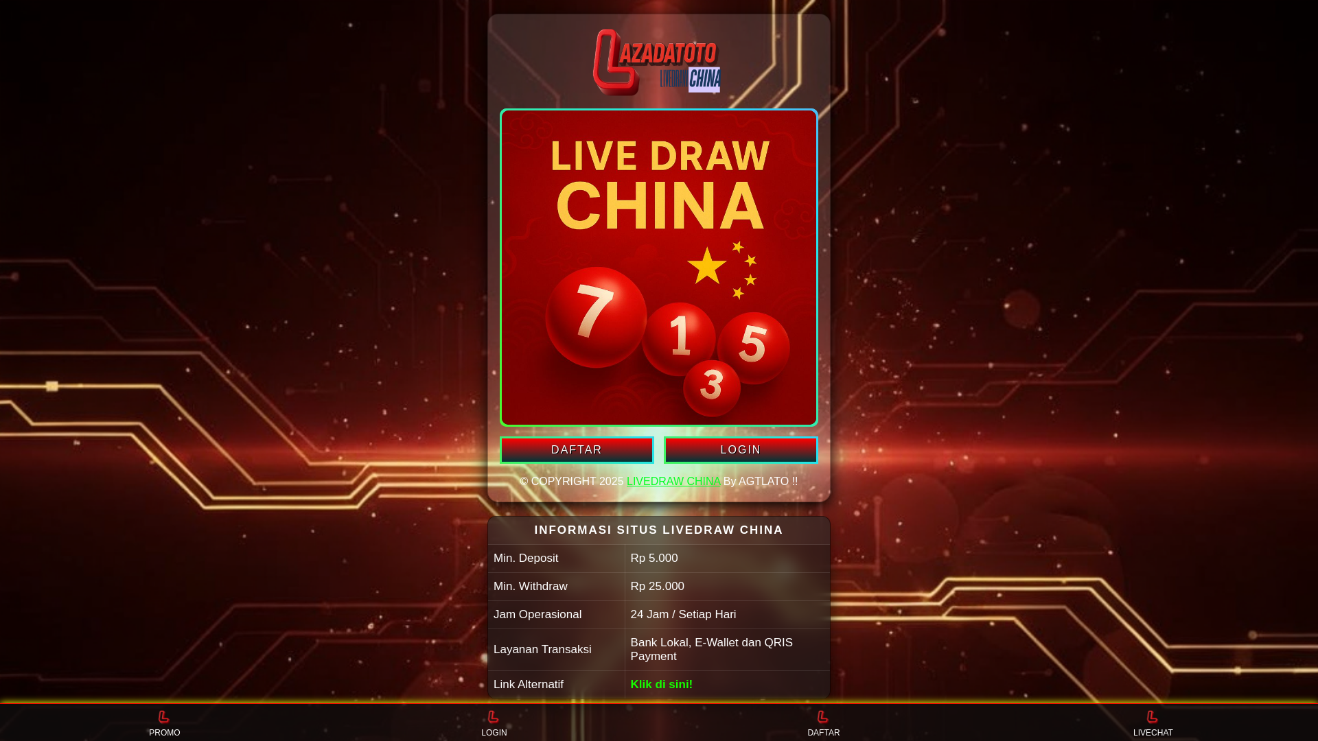 website screenshot of https://ldchhn.pages.dev/