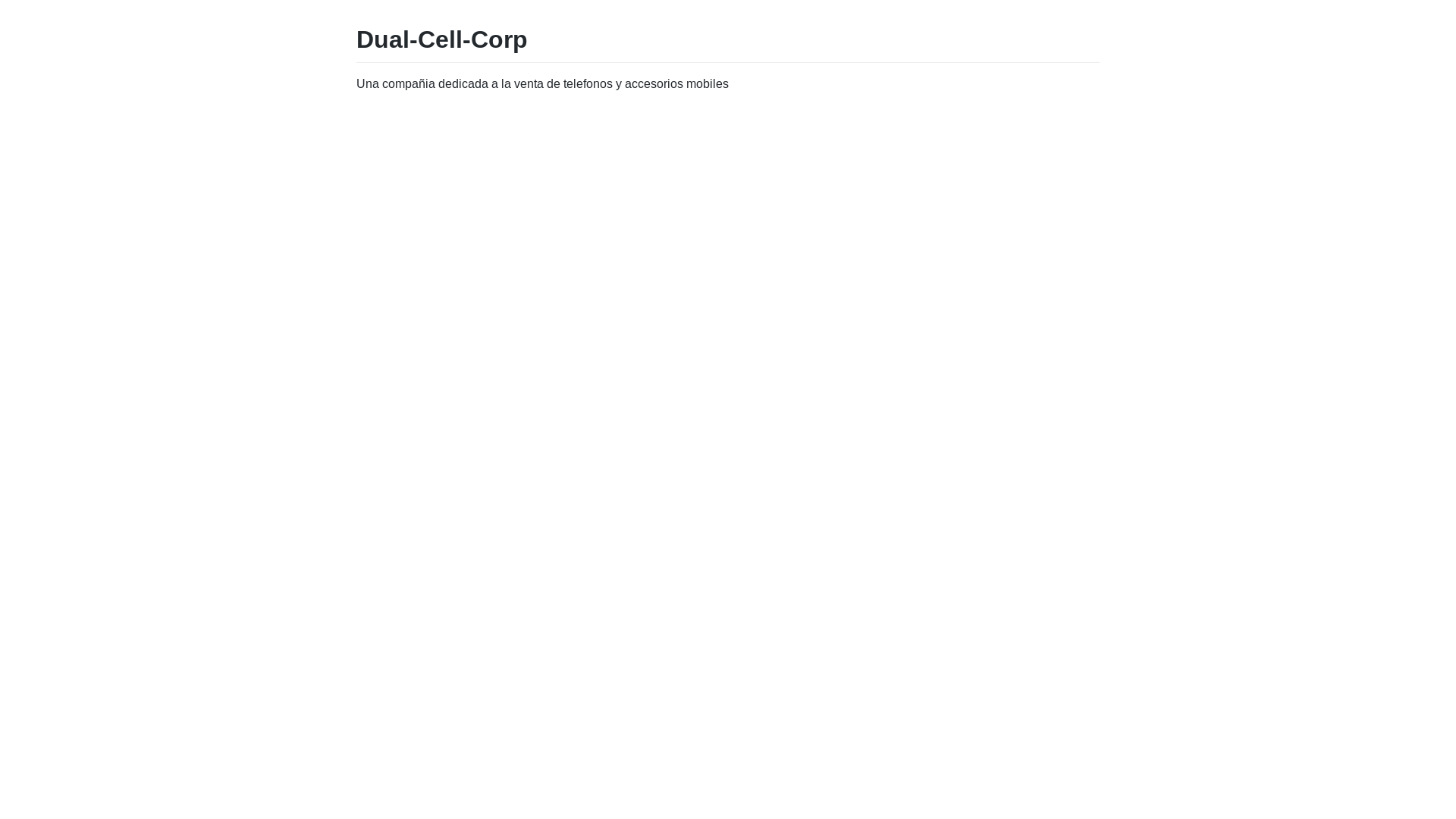 website screenshot of https://dualcellcorp.com/