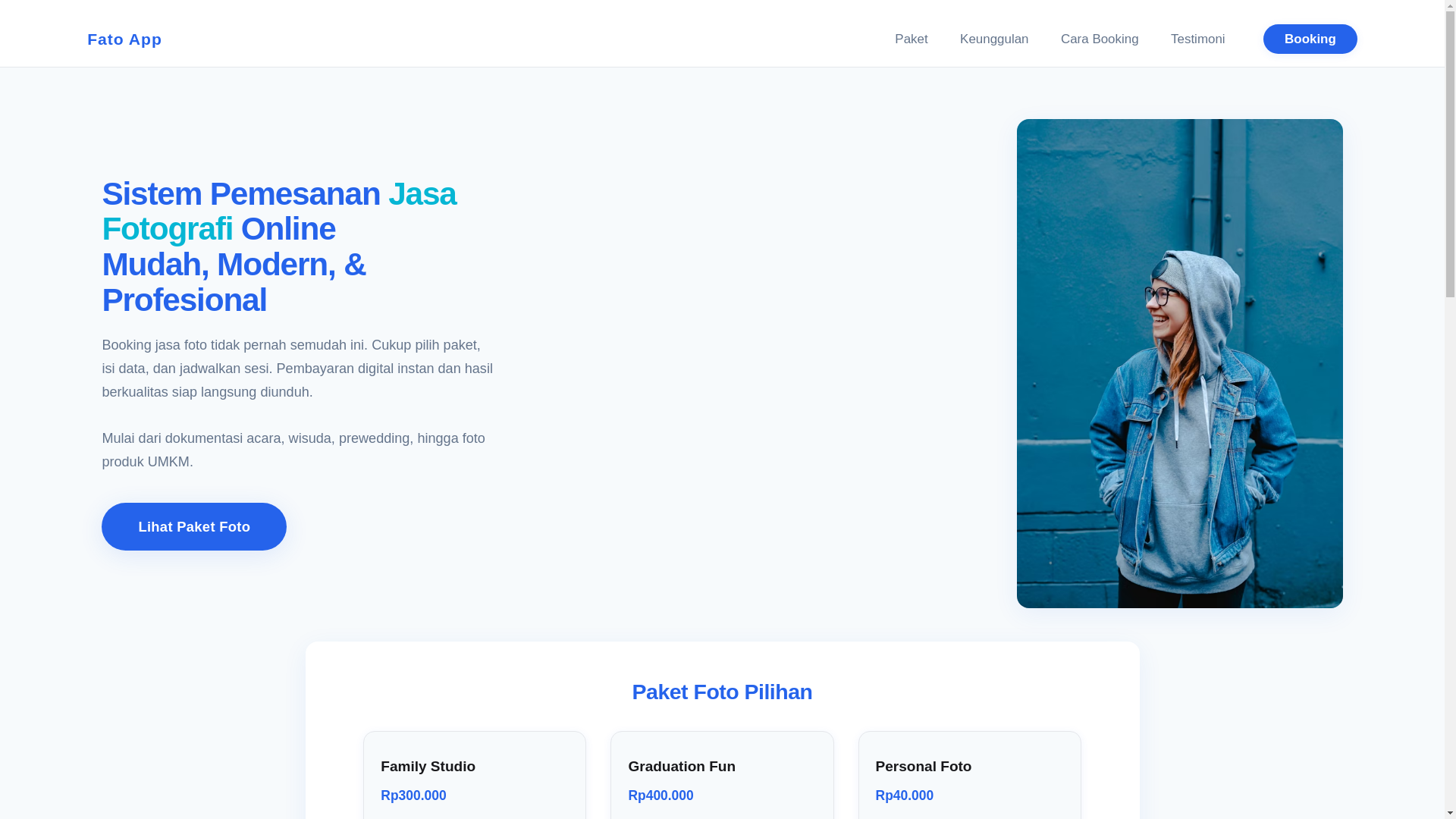 website screenshot of https://fatwafoto.my.id/