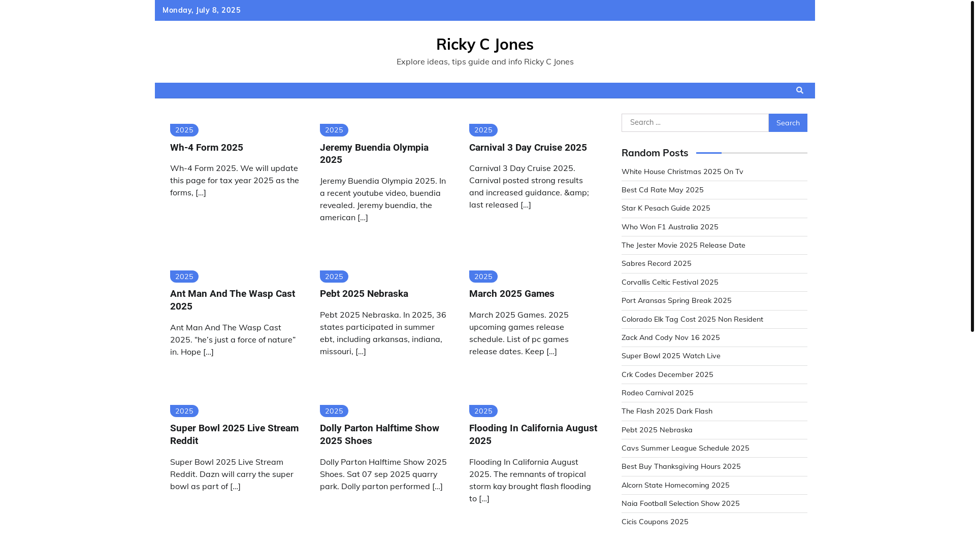 website screenshot of https://rickycjonesg.pages.dev/