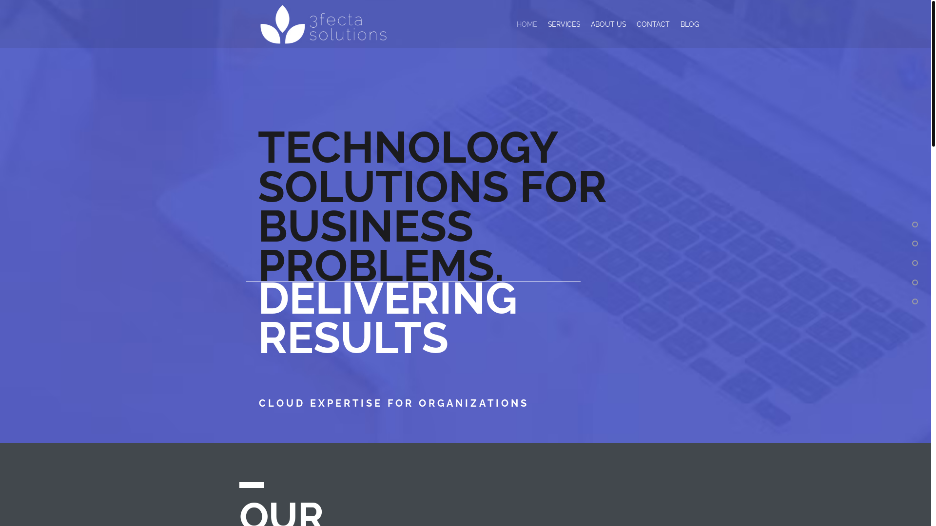 website screenshot of https://3fectasolutions.net/