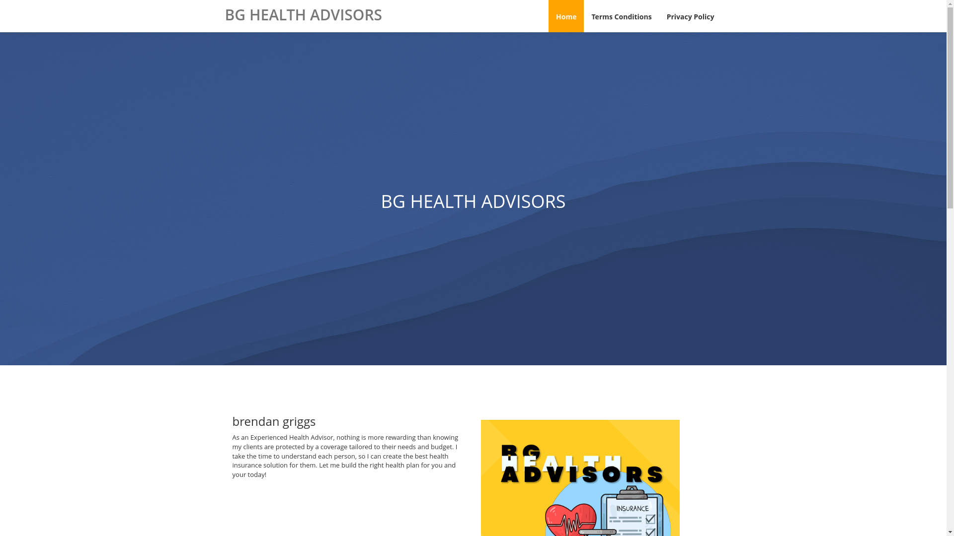 website screenshot of https://bghealthadvisors.site/