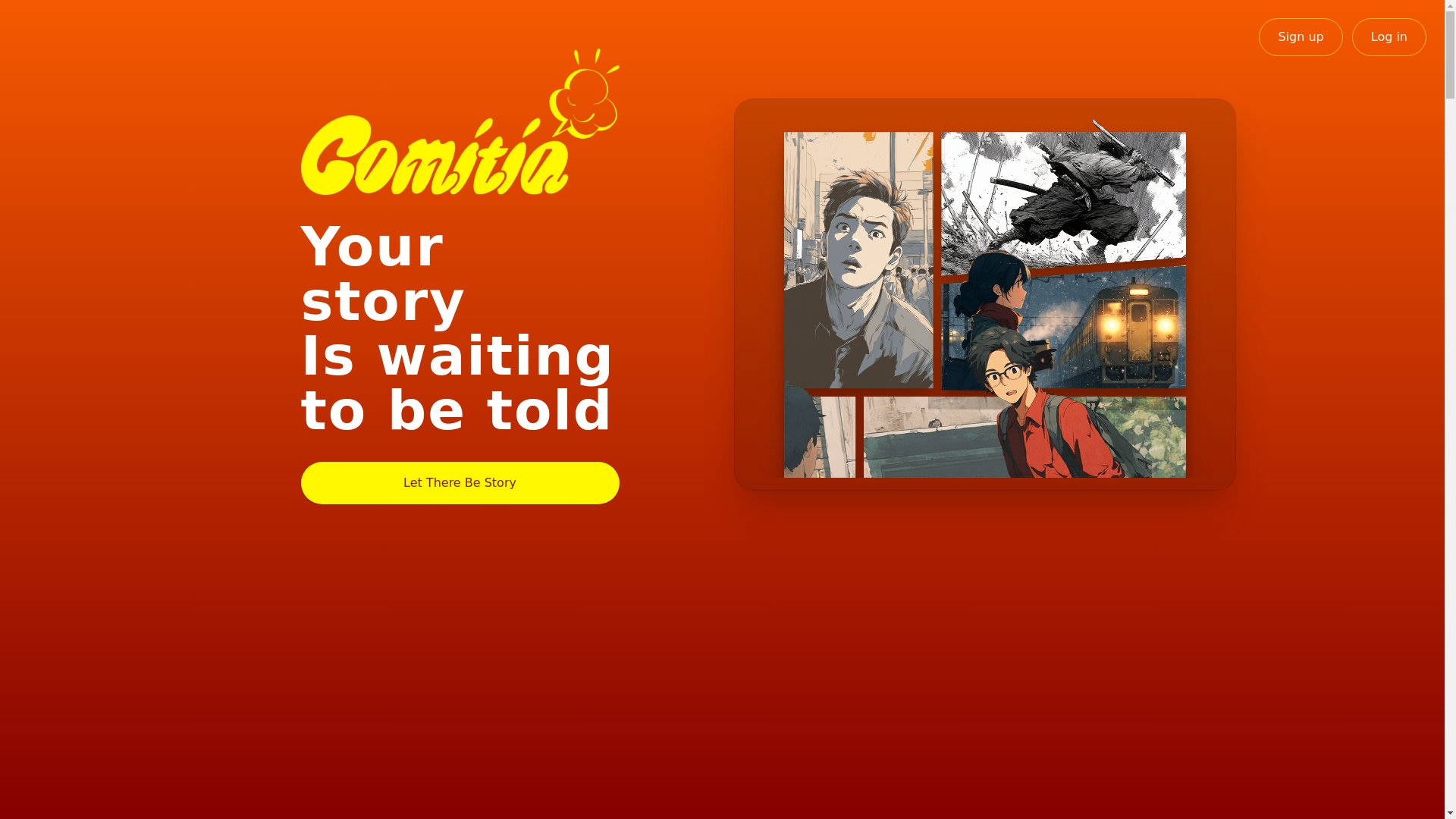 website screenshot of https://comitia-frontend.pages.dev/