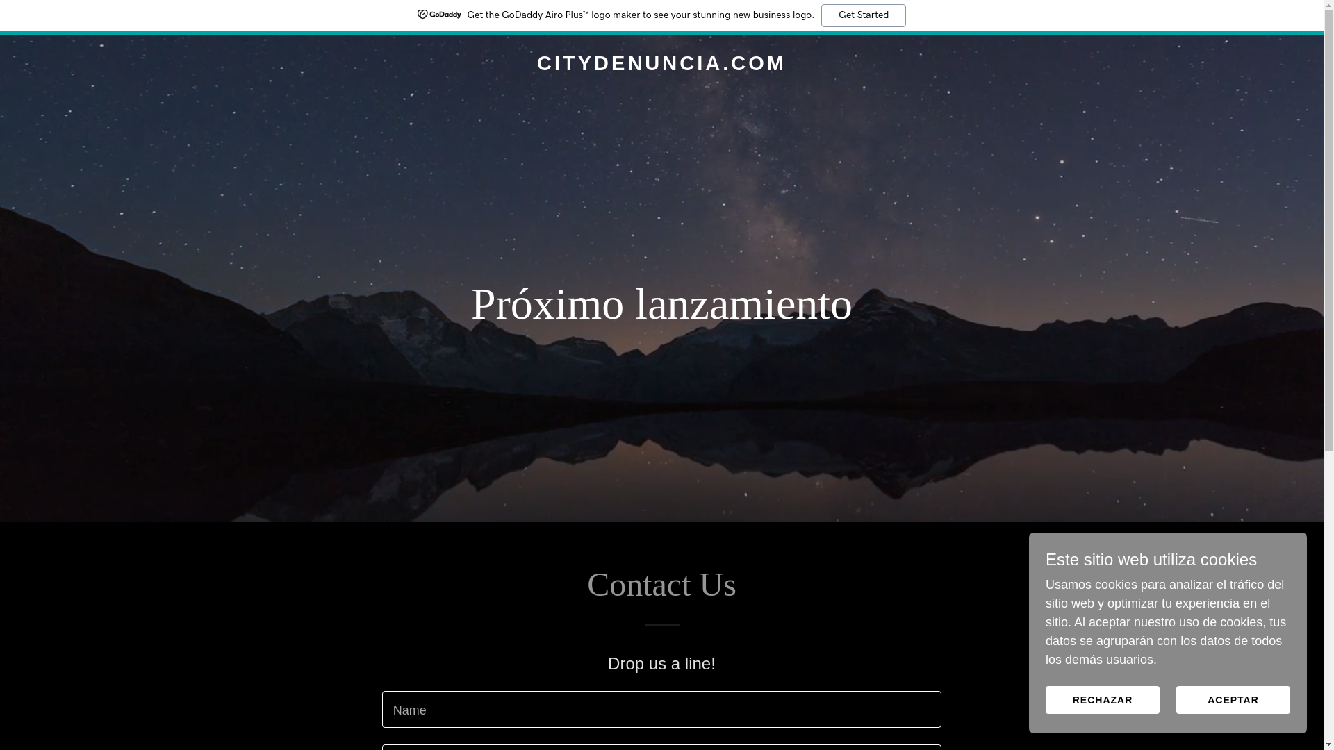 website screenshot of https://citydenuncia.com/