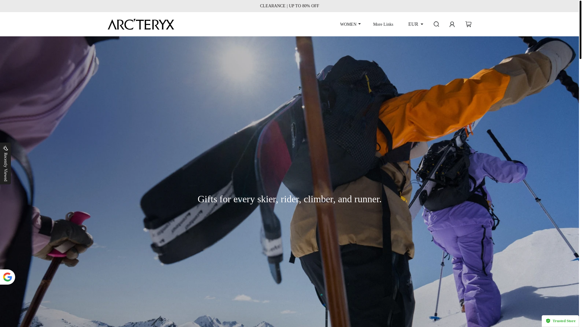 website screenshot of https://arcteryx-world.top/