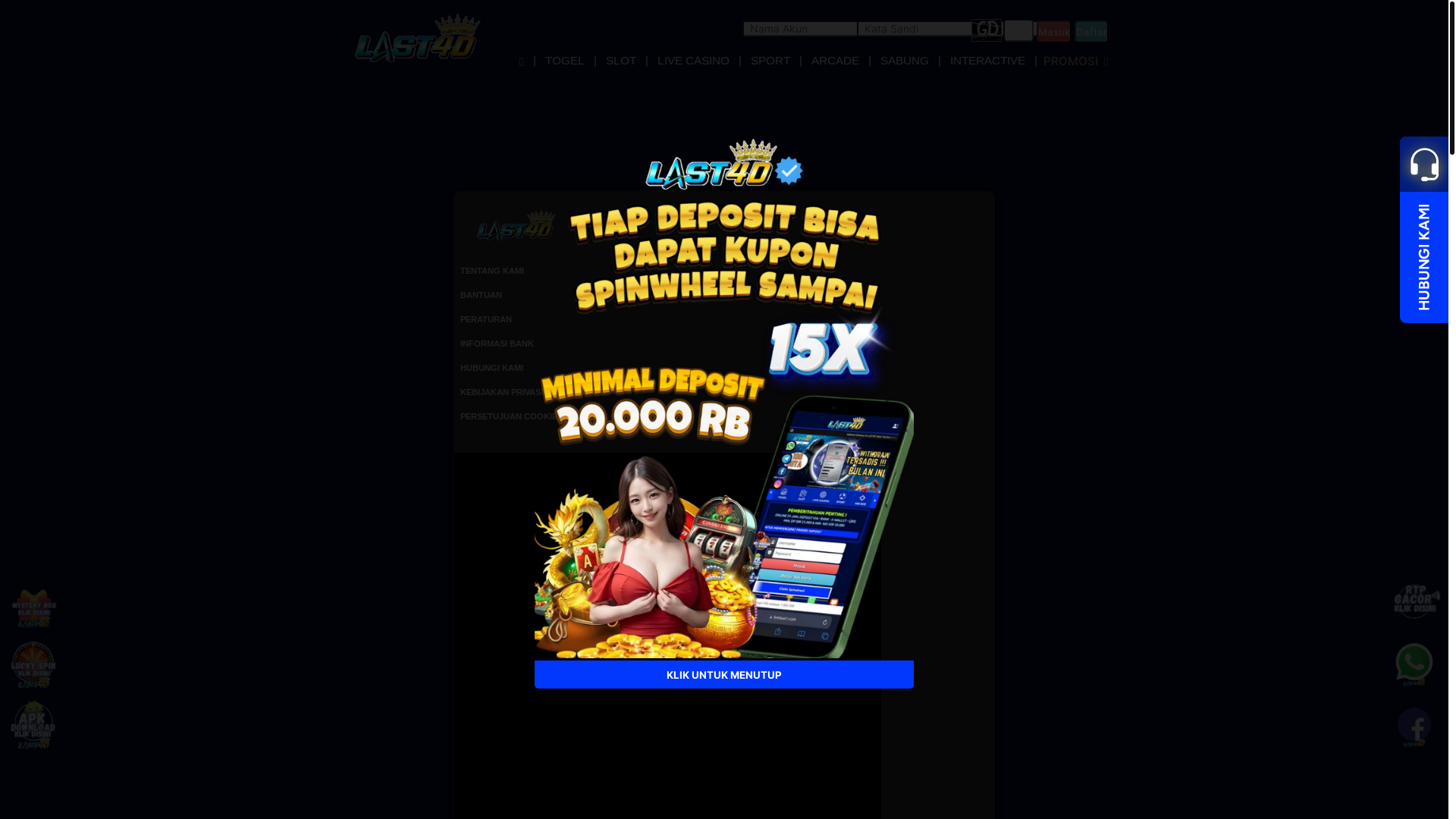 website screenshot of https://last4d.zone/