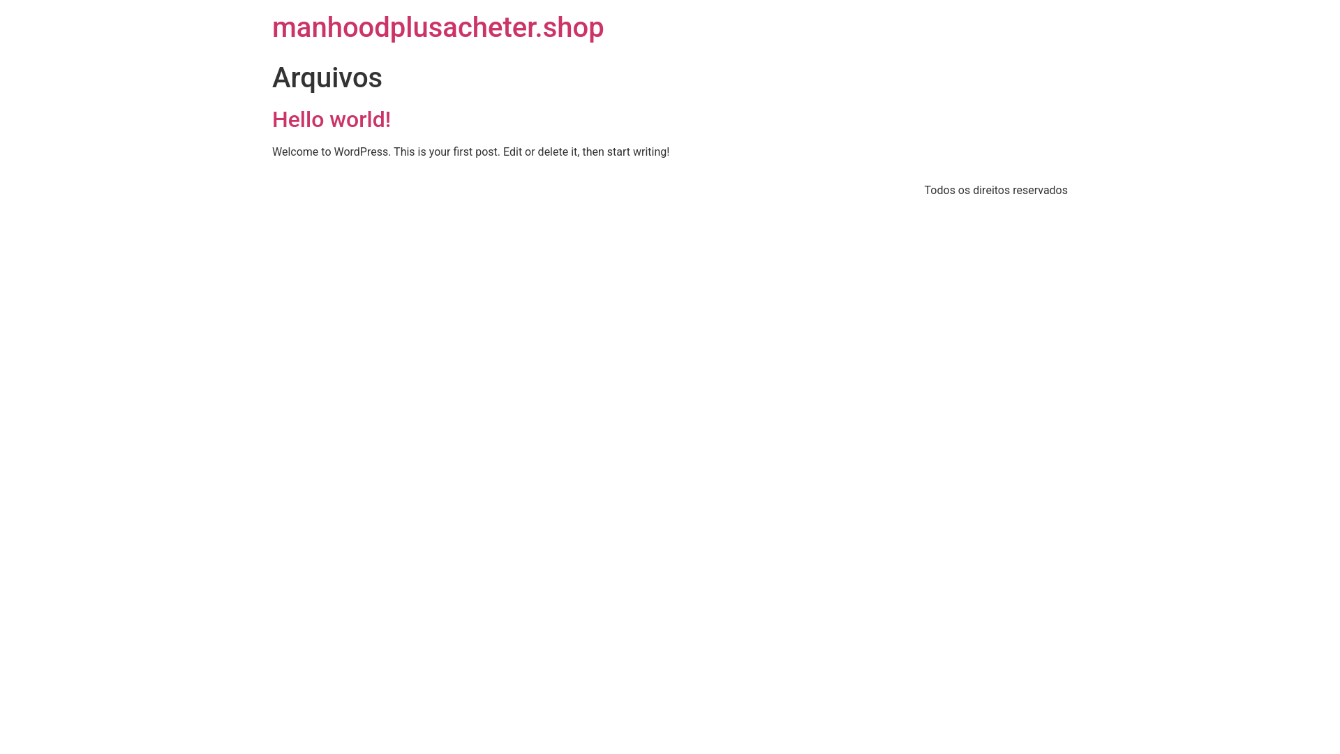 website screenshot of https://manhoodplusacheter.shop/