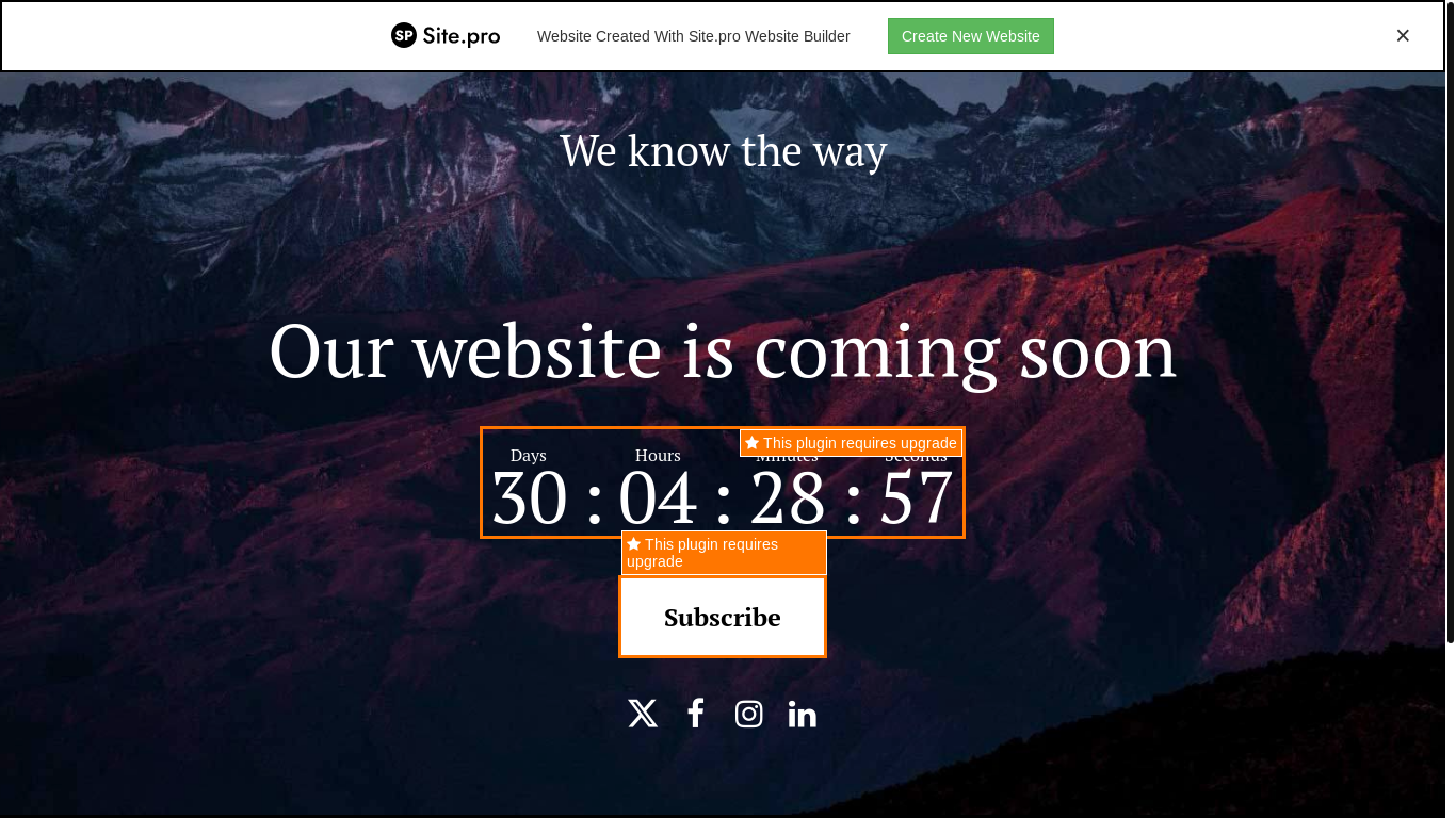 website screenshot of https://outcasthost.cloud/