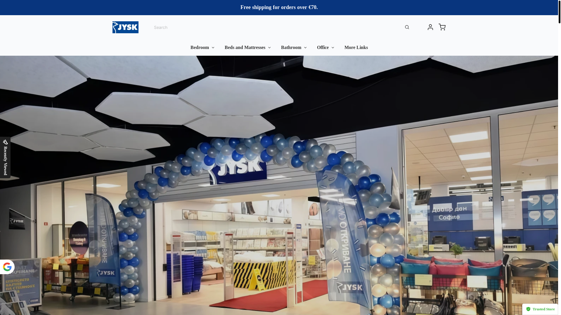 website screenshot of https://jyskdenmark.com/