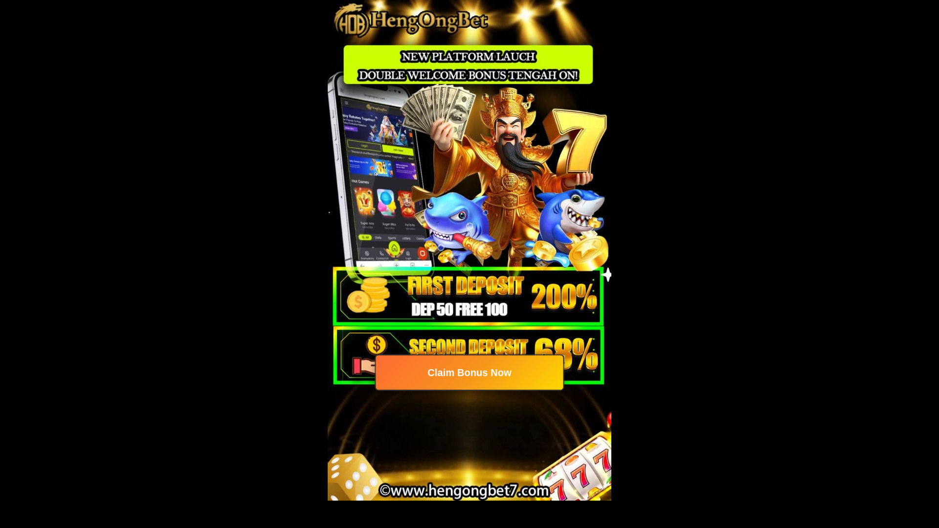 website screenshot of https://hengongbet9.store/