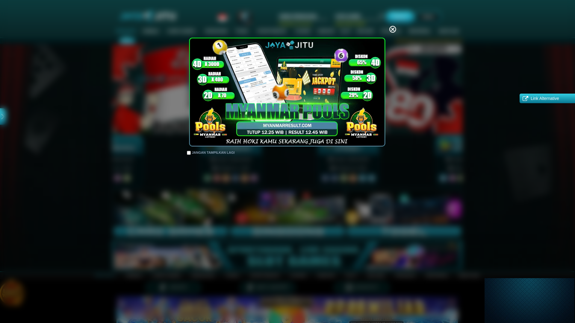 website screenshot of https://jayaselalu123.com/