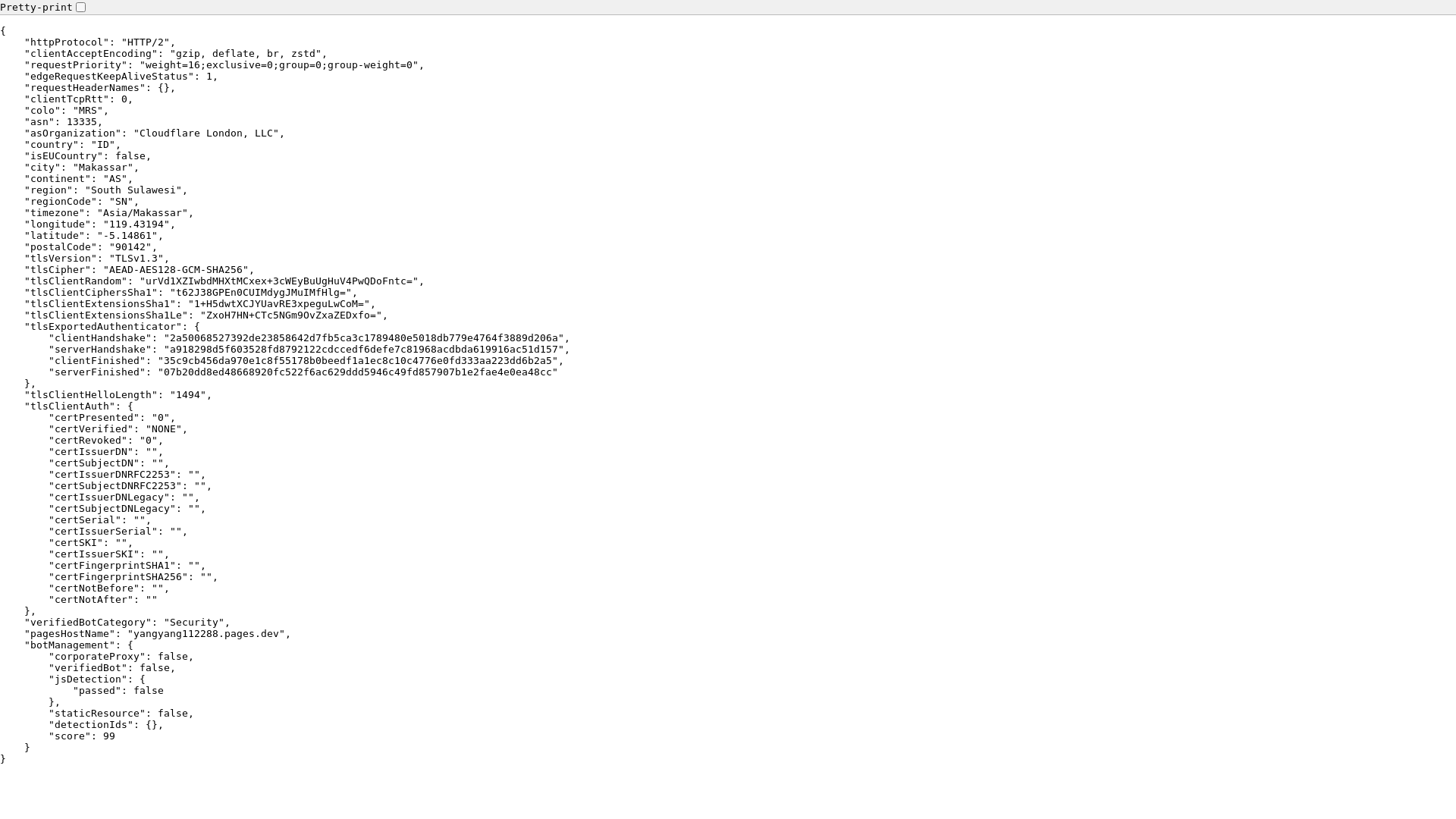 website screenshot of https://yangyang112288.pages.dev/