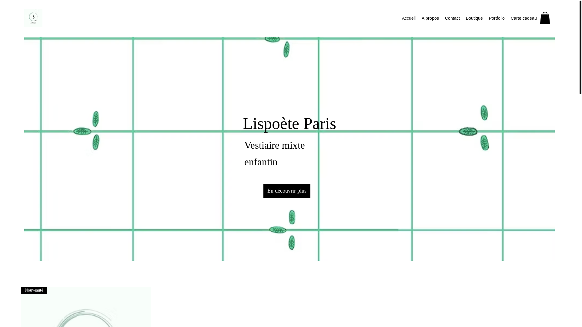 website screenshot of https://lispoeteparis.com/