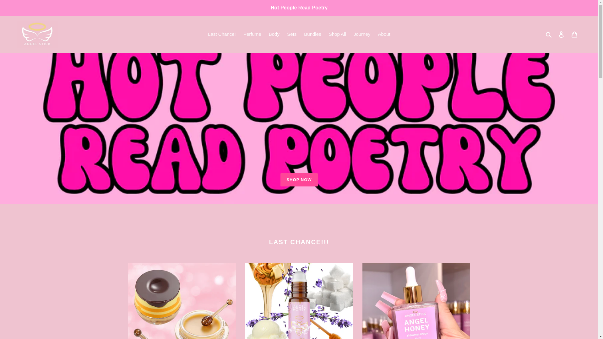 website screenshot of https://hotpplreadpoetry.com/