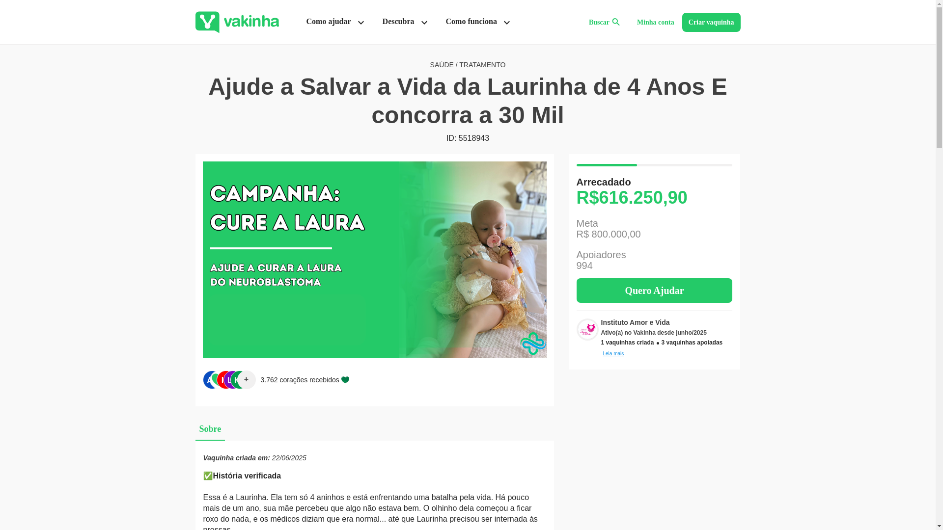 website screenshot of https://ajudaaoproximo.site/
