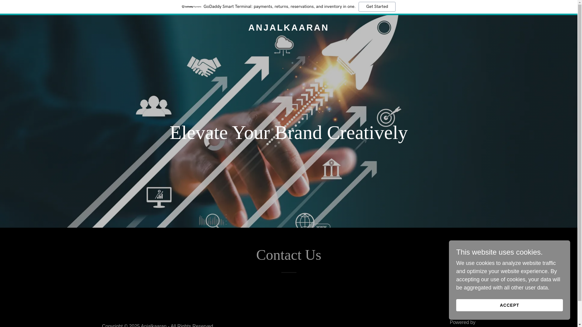 website screenshot of https://anjalkaaran.in/