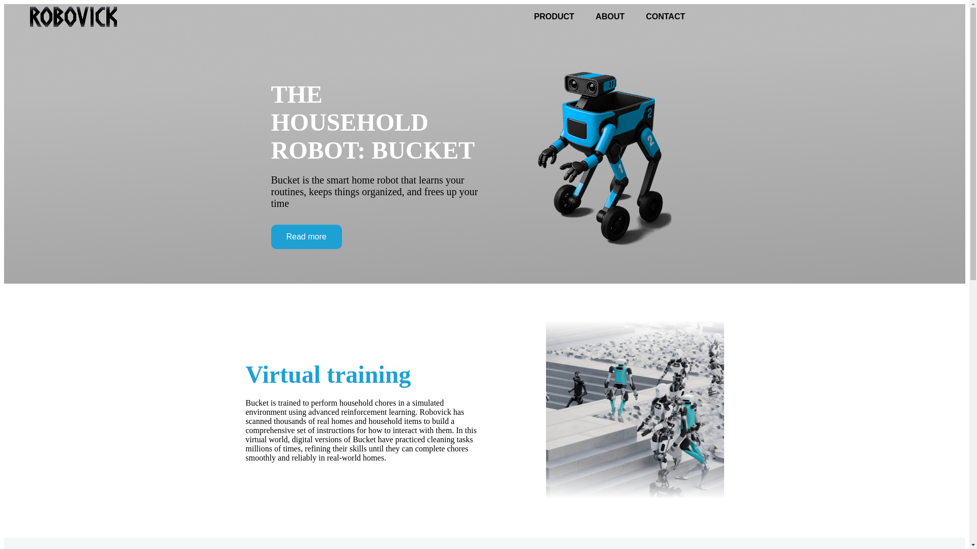 website screenshot of https://robovick.com/
