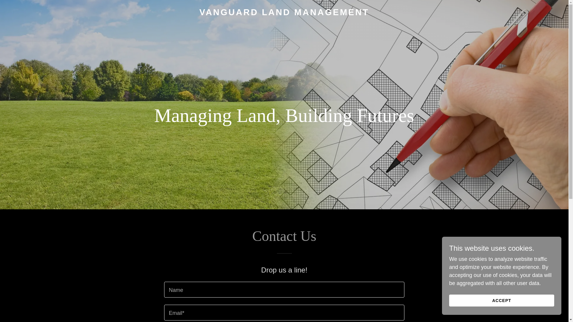 website screenshot of https://vanguardlandmanagement.com/