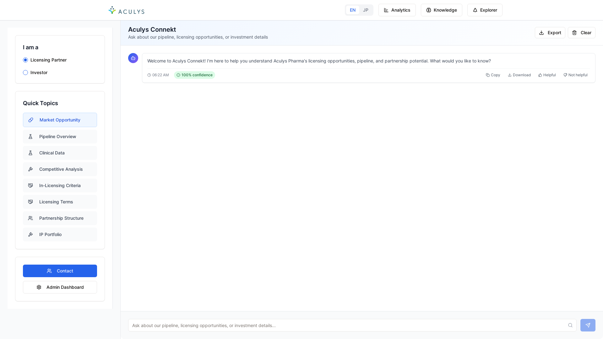 website screenshot of https://aculys-hakase.digital/
