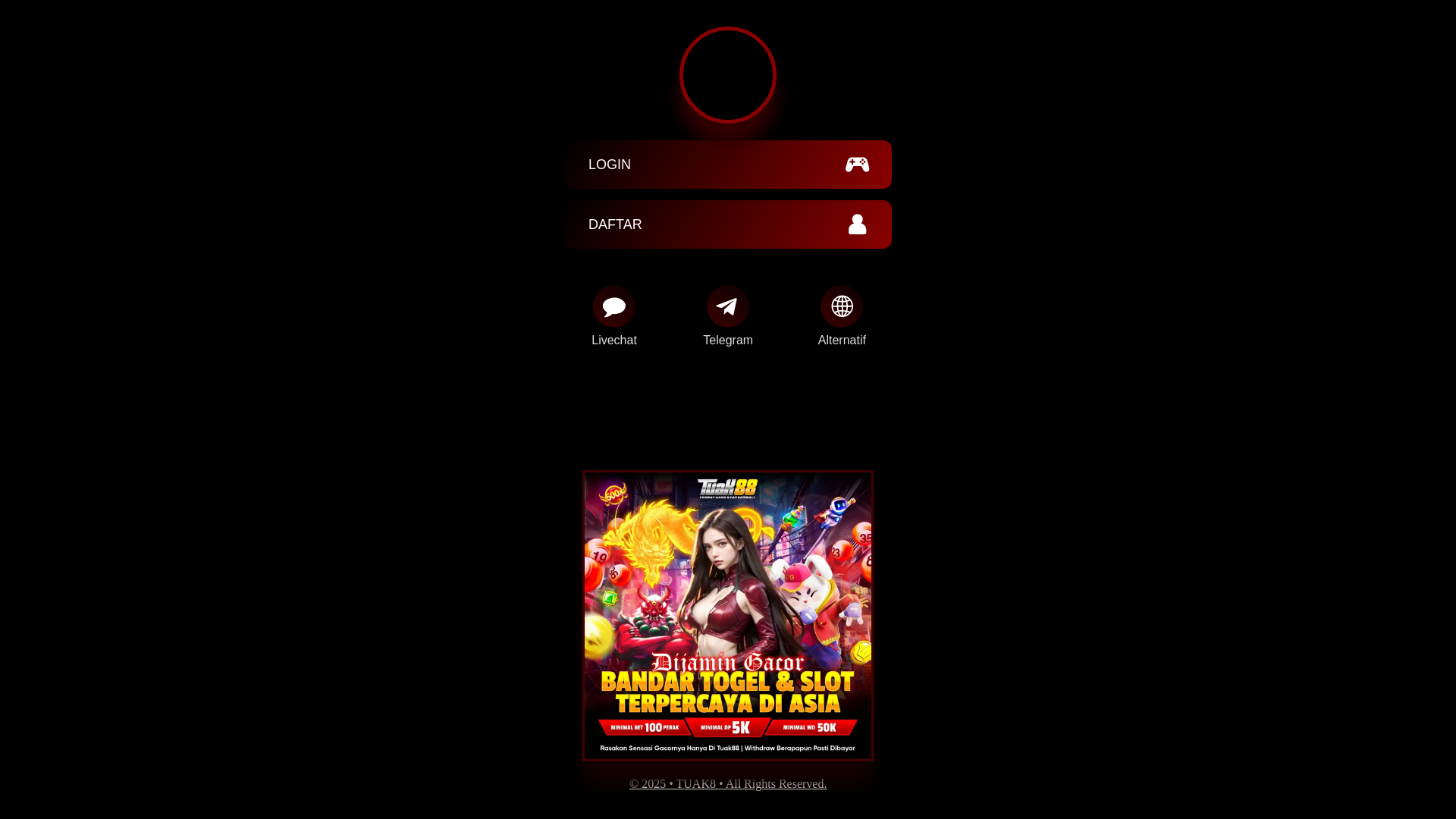 website screenshot of https://kejari-tuak88.pages.dev/